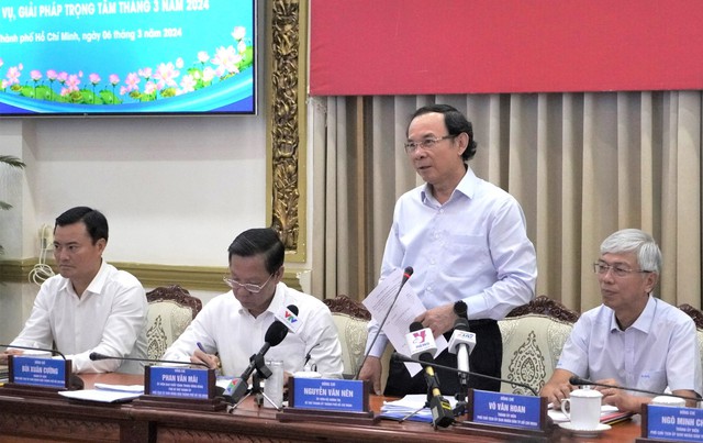 Bí thư Thành ủy TPHCM Nguyễn Văn Nên nói về vụ xét xử Đại án Vạn Thịnh Phát- Ảnh 1.