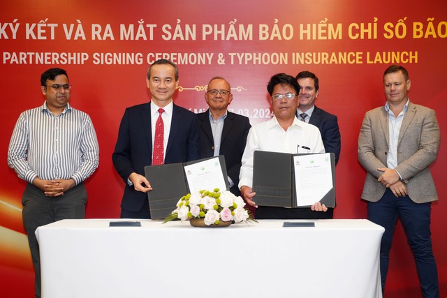 Lần đầu tiên Việt Nam có Bảo hiểm Chỉ số bão cho nông dân- Ảnh 1. Lần đầu tiên Việt Nam có Bảo hiểm Chỉ số bão cho nông dân- Ảnh 1.