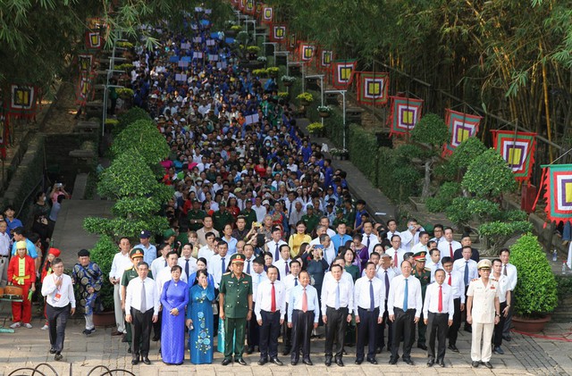 TPHCM: Hàng nghìn người tham dự Lễ giỗ Tổ Hùng Vương- Ảnh 2.