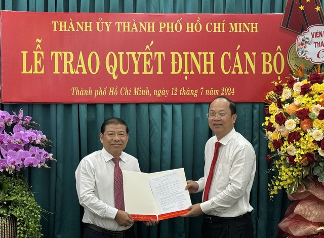 Ông Nguyễn Thanh Sang làm Phó Trưởng Ban Nội chính Thành ủy TPHCM- Ảnh 1.
