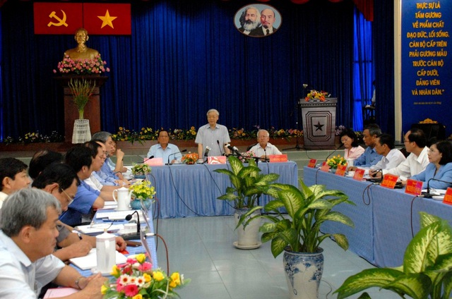 Nhớ về chuyến thăm Đảng bộ Quận 8 của Tổng Bí thư Nguyễn Phú Trọng- Ảnh 1.
