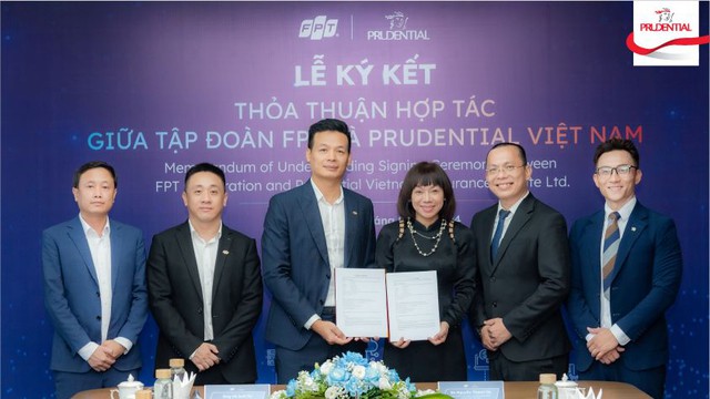 FPT và Prudential Việt Nam ký kết biên bản hợp tác chiến lược- Ảnh 1.