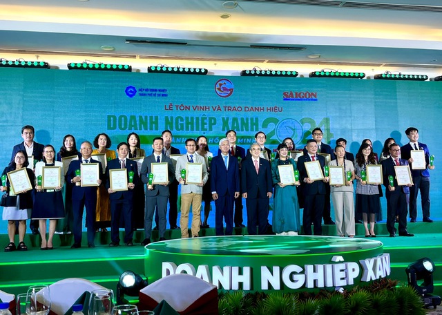 Vinh danh 98 Doanh nghiệp xanh TPHCM năm 2024- Ảnh 1.