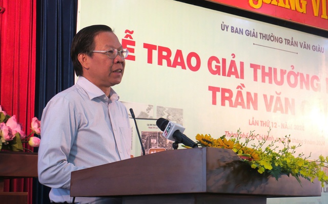 Trao giải thưởng khoa học Trần Văn Giàu lần thứ 12- Ảnh 2.