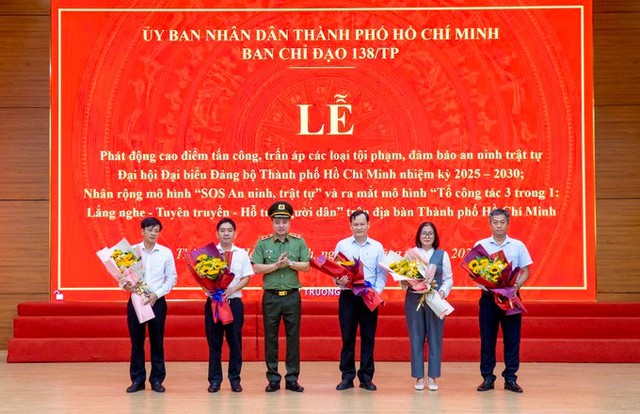 Bảo đảm an ninh, trật tự Đại hội đại biểu Đảng bộ TPHCM nhiệm kỳ 2025-2030- Ảnh 1.