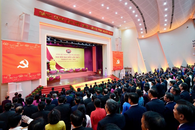 Đại hội đại biểu Đảng bộ TPHCM nhiệm kỳ 2025-2030 thành công tốt đẹp- Ảnh 2. Đại hội đại biểu Đảng bộ TPHCM nhiệm kỳ 2025-2030 thành công tốt đẹp- Ảnh 2.