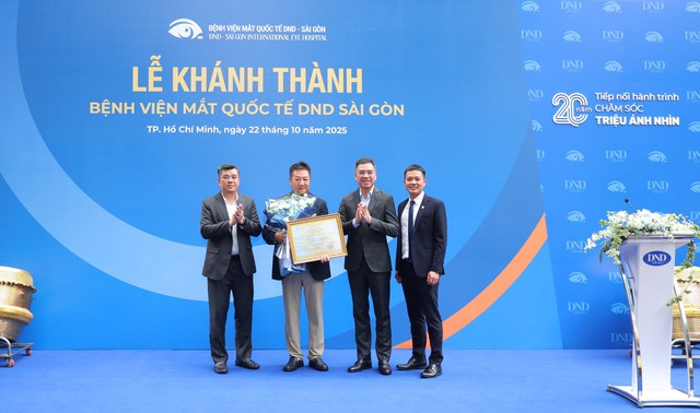 Khai trương bệnh viện mắt hiện đại chuẩn quốc tế tại TPHCM- Ảnh 2. Khai trương bệnh viện mắt hiện đại chuẩn quốc tế tại TPHCM- Ảnh 2.