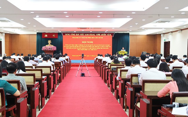 TPHCM cơ bản hoàn thành mục tiêu sắp xếp tinh gọn tổ chức bộ máy- Ảnh 1. TPHCM cơ bản hoàn thành mục tiêu sắp xếp tinh gọn tổ chức bộ máy- Ảnh 1.