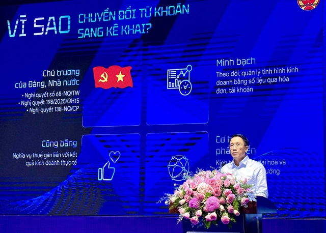 Chuyển đổi phương pháp tính thuế với hộ kinh doanh, hướng tới sự minh bạch- Ảnh 1. Chuyển đổi phương pháp tính thuế với hộ kinh doanh, hướng tới sự minh bạch- Ảnh 1.