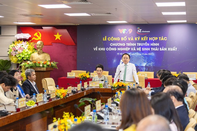 Công bố Chương trình truyền hình về Khu công nghiệp và hệ sinh thái sản xuất- Ảnh 1.