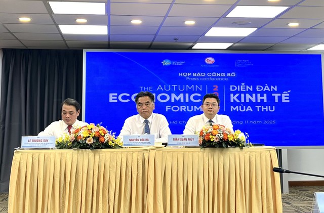 Họp báo công bố Diễn đàn Kinh tế mùa thu năm 2025- Ảnh 1. Họp báo công bố Diễn đàn Kinh tế mùa thu năm 2025- Ảnh 1.