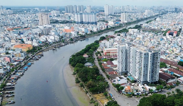 Dự án đường Tôn Thất Thuyết - công viên bờ Kênh Tẻ được điều chỉnh vốn, mở rộng gấp 4 lần- Ảnh 1. Dự án đường Tôn Thất Thuyết - công viên bờ Kênh Tẻ được điều chỉnh vốn, mở rộng gấp 4 lần- Ảnh 1.