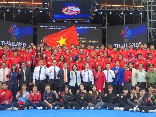 Đoàn Thể thao TPHCM và khu vực phía nam xuất quân tham dự SEA Games 33- Ảnh 2.