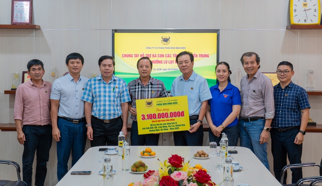 Bình Điền phát động quyên góp gói hỗ trợ khẩn cấp trị giá 3,1 tỷ đồng hướng về vùng lũ Nam miền Trung- Ảnh 1.