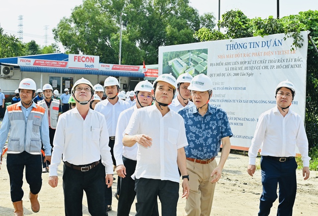 Đẩy nhanh tiến độ xây dựng các nhà máy đốt rác phát điện- Ảnh 1. Đẩy nhanh tiến độ xây dựng các nhà máy đốt rác phát điện- Ảnh 1.