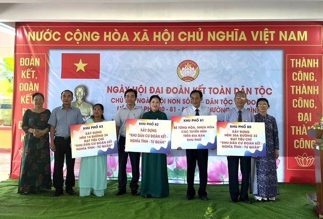 Lan tỏa tinh thần đoàn kết, xây dựng khu dân cư xanh - sạch - nghĩa tình- Ảnh 5.