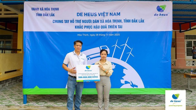 De Heus chung tay hỗ trợ người dân khắc phục hậu quả mưa lũ- Ảnh 2.