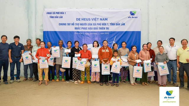 De Heus chung tay hỗ trợ người dân khắc phục hậu quả mưa lũ- Ảnh 3.