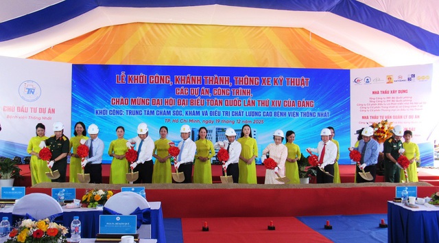 Bệnh viện Thống Nhất khởi công Dự án Trung tâm y tế chất lượng cao - Ảnh 1.