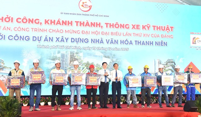 TPHCM khởi công và khánh thành nhiều dự án tiêu biểu- Ảnh 1.