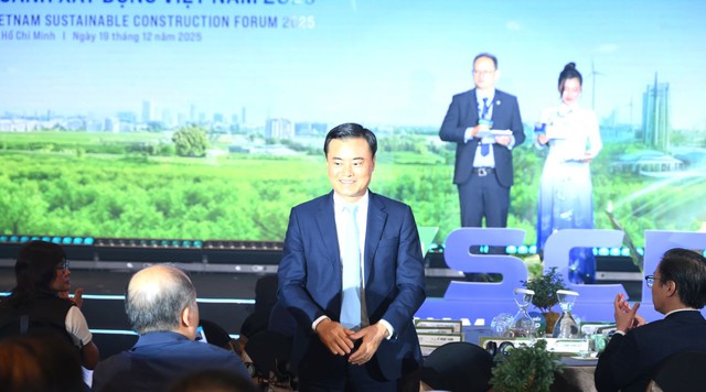 VSCF 2025: Tìm giải pháp thúc đẩy chuyển đổi xanh cho ngành xây dựng Việt Nam- Ảnh 1.
