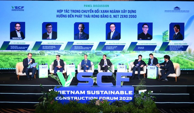 VSCF 2025: Tìm giải pháp thúc đẩy chuyển đổi xanh cho ngành xây dựng Việt Nam- Ảnh 2.