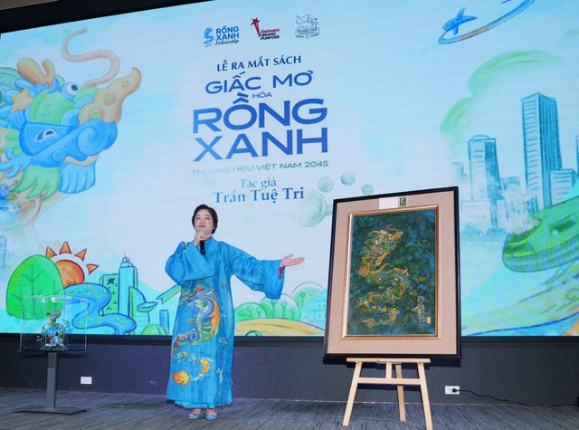 Ra mắt sách "Giấc Mơ Hóa Rồng Xanh – Thương hiệu Việt Nam 2045" của tác giả Trần Tuệ Tri - Ảnh 2.