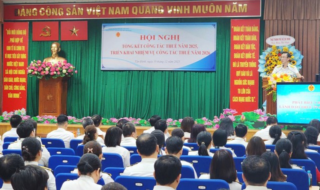 Thuế Cơ sở 1 thu ngân sách vượt 20% dự toán- Ảnh 1.