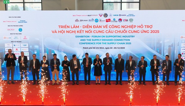 Hơn 200 gian hàng tham gia Triển lãm – Diễn đàn về công nghiệp hỗ trợ- Ảnh 1.