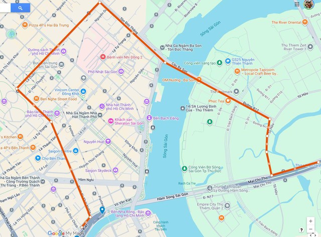 Điều chỉnh giao thông qua đường hầm sông Sài Gòn từ 23h ngày 19/12- Ảnh 1.