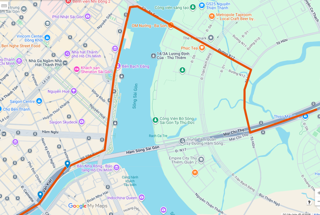 Điều chỉnh giao thông qua đường hầm sông Sài Gòn từ 23h ngày 19/12- Ảnh 2.