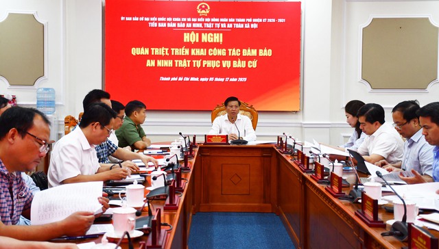 Bảo đảm an ninh, an toàn phục vụ bầu cử- Ảnh 1. Bảo đảm an ninh, an toàn phục vụ bầu cử- Ảnh 1.