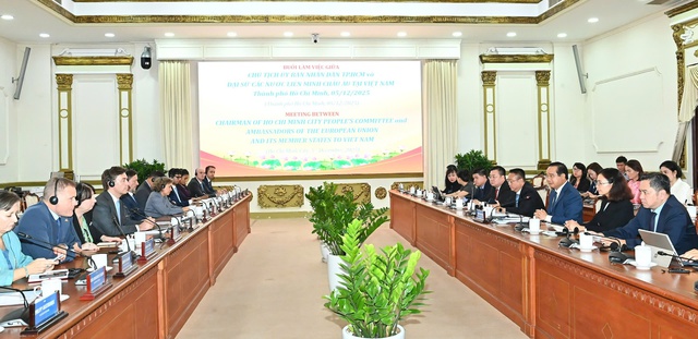 Tạo thêm dư địa hợp tác mới giữa TPHCM và EU- Ảnh 1. Tạo thêm dư địa hợp tác mới giữa TPHCM và EU- Ảnh 1.