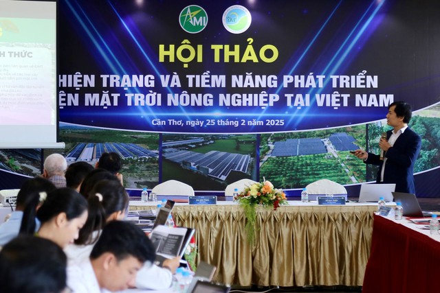 Thúc đẩy giải pháp xanh trong nông nghiệp bền vững từ mô hình điện mặt trời trong nông nghiệp- Ảnh 1.