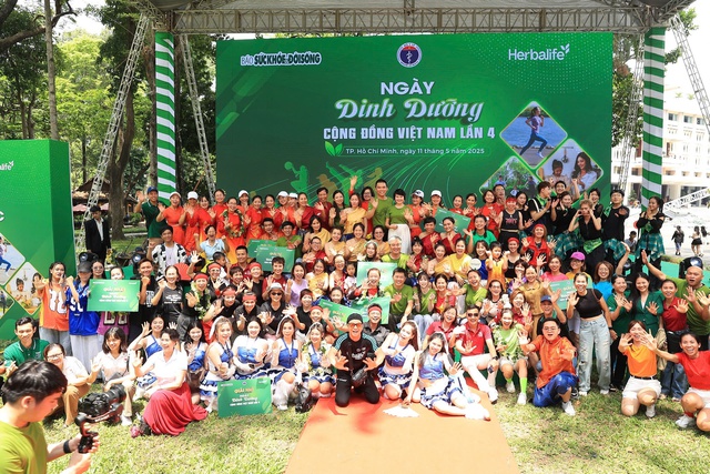 Hàng nghìn người tham dự Ngày Dinh dưỡng Cộng đồng Việt Nam lần 4 tại TPHCM- Ảnh 1. Hàng nghìn người tham dự Ngày Dinh dưỡng Cộng đồng Việt Nam lần 4 tại TPHCM- Ảnh 1.