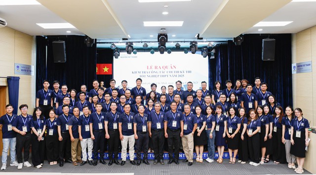 ĐH Nguyễn Tất Thành thực hiện Kiểm tra công tác coi thi Kỳ thi tốt nghiệp THPT năm 2025 tại Đồng Nai- Ảnh 1. ĐH Nguyễn Tất Thành thực hiện Kiểm tra công tác coi thi Kỳ thi tốt nghiệp THPT năm 2025 tại Đồng Nai- Ảnh 1.