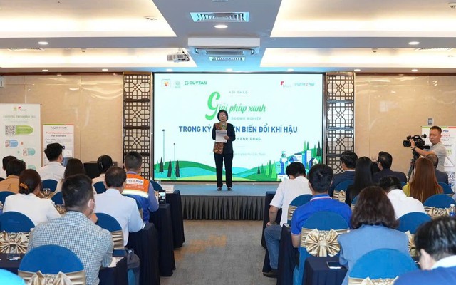 Hỗ trợ DN chuyển đổi xanh trước yêu cầu ngày càng cao từ thị trường toàn cầu- Ảnh 1. Hỗ trợ DN chuyển đổi xanh trước yêu cầu ngày càng cao từ thị trường toàn cầu- Ảnh 1.