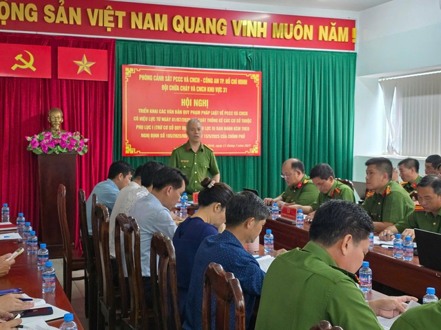 Tăng cường quản lý PCCC&CNCH tại cơ sở theo mô hình hành chính mới- Ảnh 1. Tăng cường quản lý PCCC&CNCH tại cơ sở theo mô hình hành chính mới- Ảnh 1.