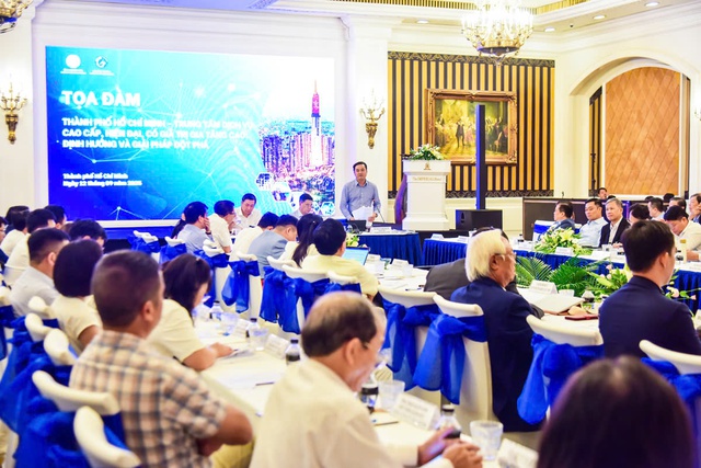 TPHCM định hướng trở thành trung tâm dịch vụ cao cấp của cả nước và khu vực- Ảnh 1.