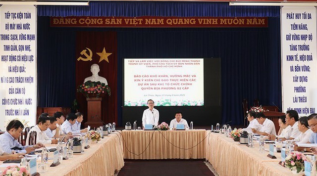 Tạo điều kiện cho cấp xã, phường triển khai hiệu quả các dự án- Ảnh 1.