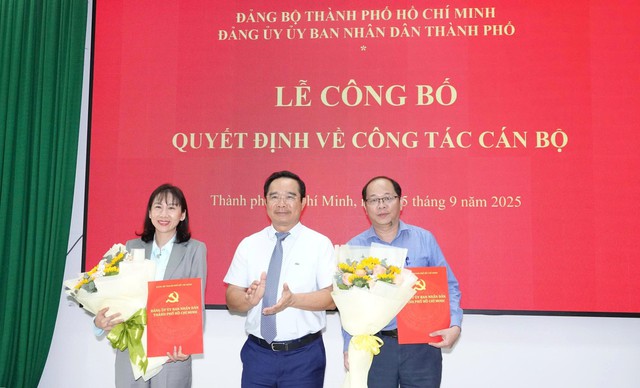 Đảng ủy UBND TPHCM bổ sung 2 Ủy viên Ban Thường vụ- Ảnh 1.