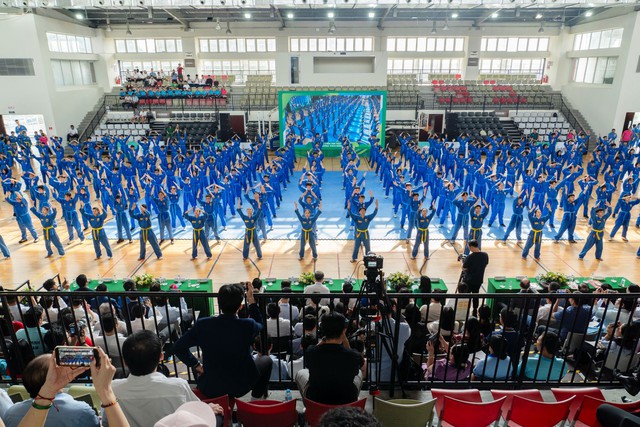 Nestlé MILO đồng hành cùng Lễ khai mac hội thi thể dục thể thao học sinh TPHCM năm học 20252026- Ảnh 1.