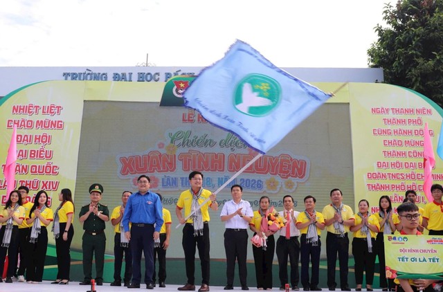 Hơn 4.000 tình nguyện viên ra quân Chiến dịch Xuân tình nguyện năm 2026- Ảnh 1.