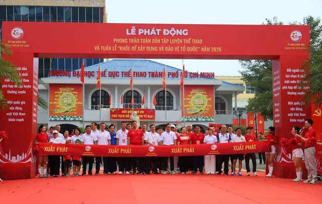 TPHCM: Hơn 13.000 người hưởng ứng lễ phát động lựa chọn môn thể thao tập luyện- Ảnh 2.
