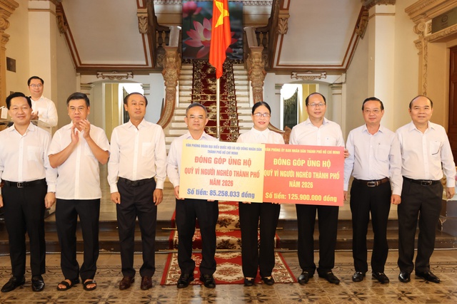 Các cơ quan TPHCM ủng hộ Quỹ “Vì người nghèo” Thành phố năm 2026- Ảnh 2. Các cơ quan TPHCM ủng hộ Quỹ “Vì người nghèo” Thành phố năm 2026- Ảnh 2.