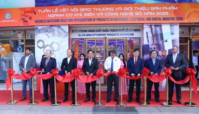 Khai mạc Tuần lễ kết nối giao thương, giới thiệu sản phẩm cơ khí, điện và công nghệ số- Ảnh 1. Khai mạc Tuần lễ kết nối giao thương, giới thiệu sản phẩm cơ khí, điện và công nghệ số- Ảnh 1.