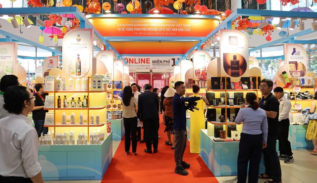 Tuần lễ kết nối, giới thiệu sản phẩm Việt tại Lotte Mart - Ảnh 2. Tuần lễ kết nối, giới thiệu sản phẩm Việt tại Lotte Mart - Ảnh 2.