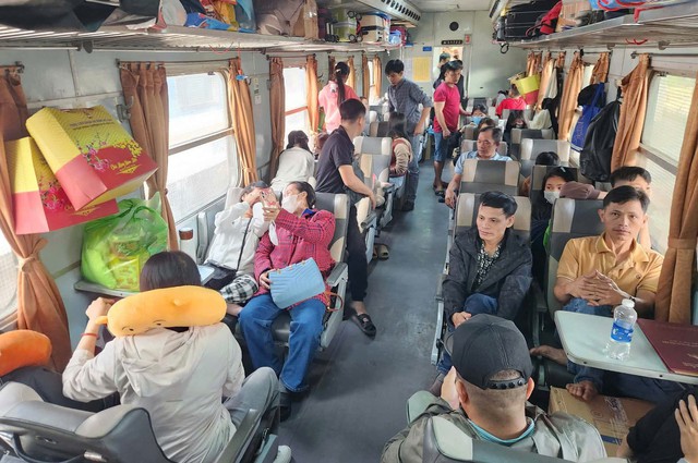 Chuyến tàu "Công đoàn - Xuân 2026" đưa gần 3000 đoàn viên về quê đón Tết- Ảnh 4.