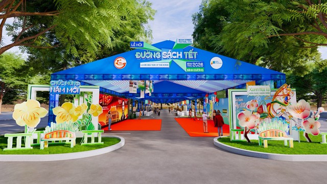 Linh vật "Bính Ngọ vươn mình" truyền cảm hứng tri thức tại Đường sách Tết 2026- Ảnh 2.