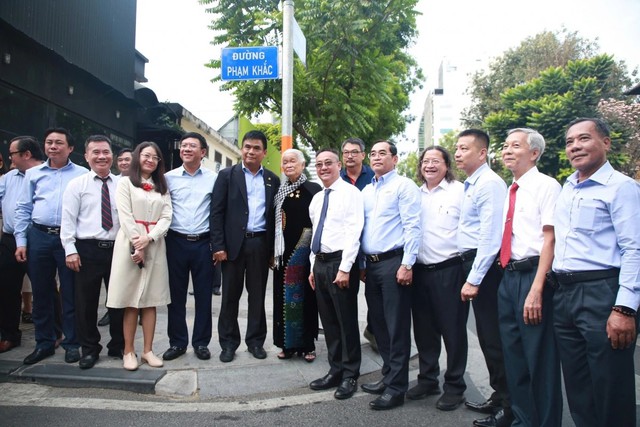 Công bố quyết định đặt tên đường Phạm Khắc tại phường Sài Gòn- Ảnh 1.